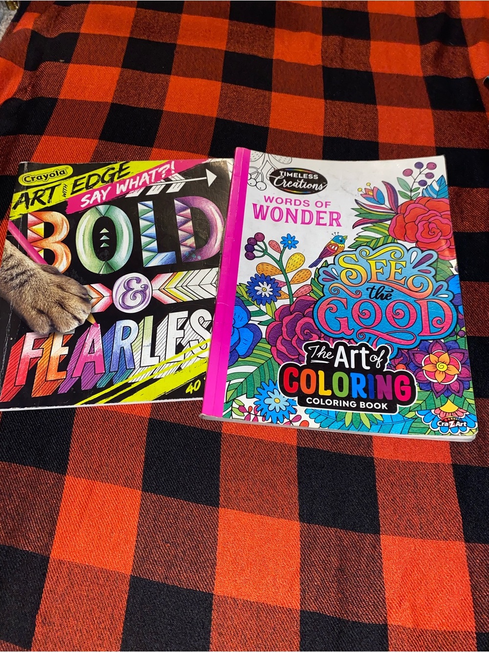Words of Wonder and Bold and fearless by Crayola coloring pages total 47 pages